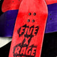 RageQuit X Five Luck Tech 5 Primo Blank - Red/Black