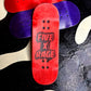 RageQuit X Five Luck Tech 5 Standard 32mm Blank - Red/Black