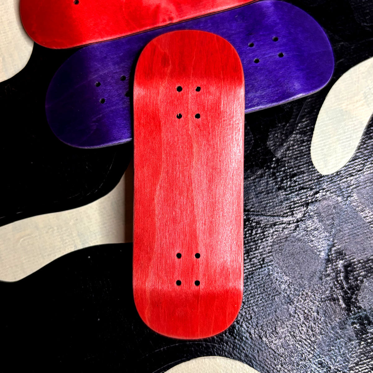 RageQuit X Five Luck Tech 5 Standard 32mm Blank - Red/Black